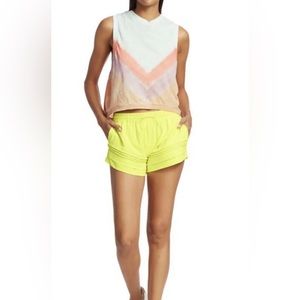 Free People Women's ChevronTie Dye Ombre Love Tank Blue
Size Medium